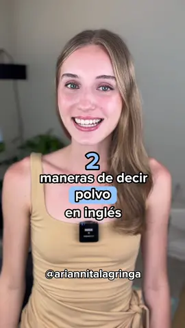 2 maneras de decir ‘polvo’ en inglés 🥘🧹 #ariannitalagringa #ariannitalabonita #ingles #aprende #inglés #learnenglish #english #inglesonline #englishteacher #mexico #venezuela #colombia #argentina #chile #españa #inglesfluido #aprenderinglesrapido #englishgrammar #cursoinglesonline #humor #comedy #fun #funny #divertido #reelsinstagram #reelsviral #reelsinsta #reel #reels