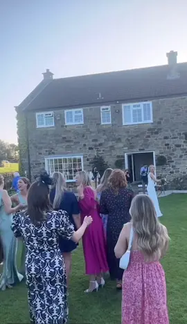 When your girlfriend catches the bouquet …                                                               via @willhamplett                                              #foreverandalwaysweddings #bride #bouquettoss #funny #wedding 