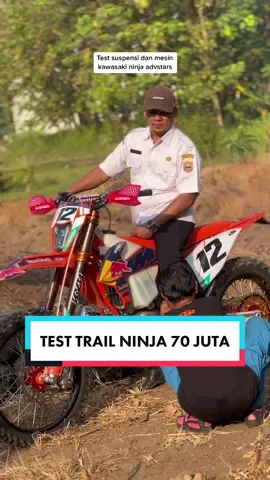 Instagram kita ADVSTARS #trailninja #replikaktm #kawasakininja #advstars 