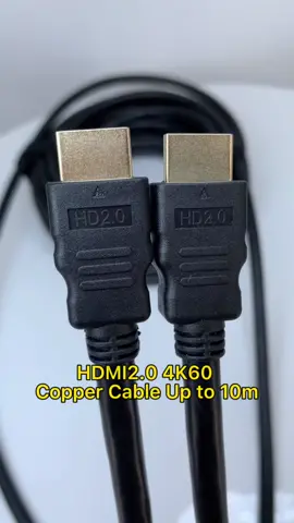 HDMI2.0 Cables, lengths are available from 1m, 2m up to 10m #HDMI #Cables #4k60