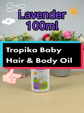 Tropika Baby Hair & Body Oil (30ml / 100ml / 230ml) ✅ Melebatkan Rambut ✅ Mengurangkan Kerak Kepala ✅ Sesuai Untuk Semua Jenis Kulit ✅ Sesuai Untuk Ruam Lampin Dan Fatal #tropika #tropikamalaysia #tropikababyoil #tropikababyhair #tropikahairbodyoil #tropikababy #babyoil #hairoil #hairoils #hairoilforhairgrowth #hairoilsforgrowth #racuntiktok #racunintiktok #racuntiktokshop #fyp #foryoupage #fypシ゚viral #foryou #for #fypage #foryourpage #fypシ #tiktokpromotion #tiktokmalaysia🇲🇾 #tiktokshophappybigday 
