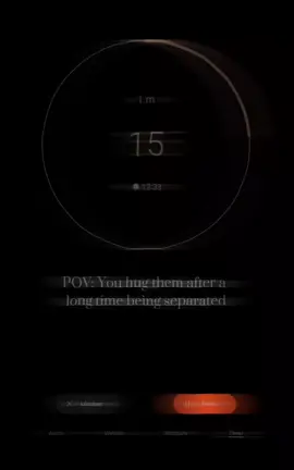 POV: You hug them after a long time being separated #timeredit #pov #edit #timer #timerpov #audio #tiktok #vibesongs #2023 #fypシ #fyp #4upage #acting #ActingChallenge #trend #viral #editaudio 
