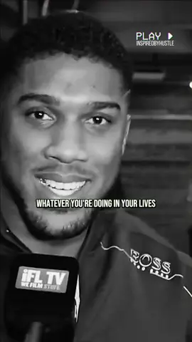 Live your life while you’re here 💯#motivation #fyp #foryou #anthonyjoshua 