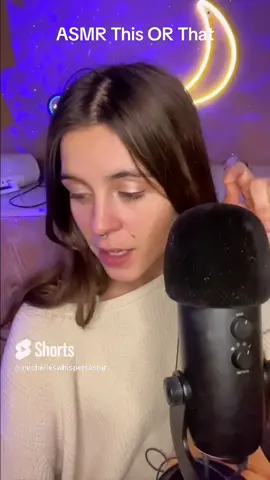ASMR This or that Questions, let me know your answers 🤞🏻✨ #asmr#asmrsounds#asmrvideo#asmrthisorthat#asmrtiktoks#asmrthisorthatchallenge#asmrquestions#asmraskingyouquestions#asmr_tingles#asmrtriggers#asmrthisorthis#asmrtiktoker 