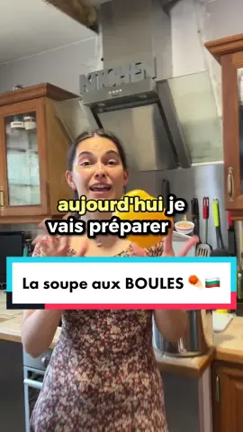 UNE SOUPE AUX BOULES ! ☄️🇧🇬 #internationalcouple #coupleblague #recette #marrant #bulgarie