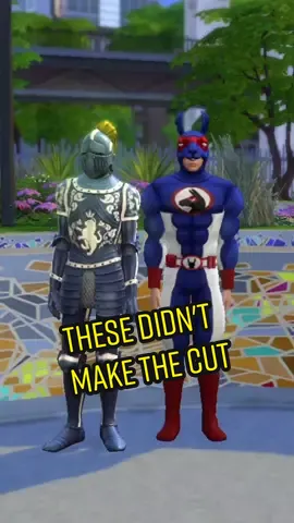 Burp Man and Fart Boy designs that didn't make the cut #thesims4 #ai #aifilter #trend