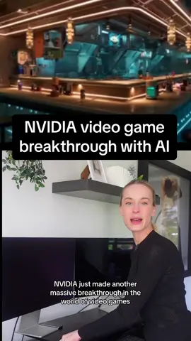 Have you seen this demo NVIDIA shared of what it will be like when gaming and AI come together? This is wild. #nvidia #Tech #technews #ai #artifyart 