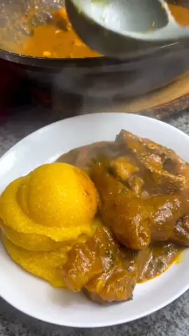 Eba and Ogbono soup lovers, goals or not? Definitely goals 😋 📽 credit: @teefahs_kitchen #africa #nigeria #fyp #foryou #foryoupage #goodvibe #ourfoodplug #foodblogger 
