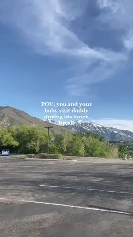 We love getting out the house and visiting his office 🥰 #utahmom #lunchbreak #dayinmylife #momlife #firsttimemom #youngmom #couple  #youngparents 