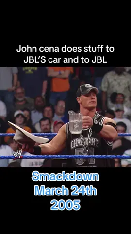 #fyp #foryou #foryoupage #entertainment #WWE #wwesmackdown #wwesmackdown2005 #johncena #JBL 
