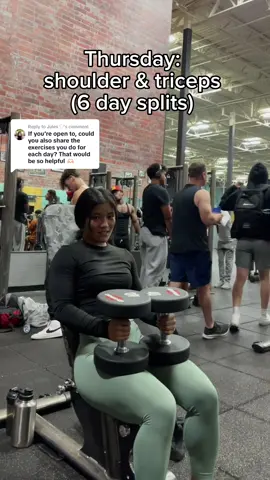 Replying to @Jules ♡ we starting w/ my typical Thursday workout & follow me on IG for more details <3 @DFYNE (dc:ANNALY) 