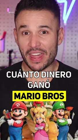 La película de #MarioBros ha ganado millones de dólares y no vas a creer cuánto #dinero ha recaudado esa película desde su estreno en #2023 #movie #film #Cine #money #Fortune