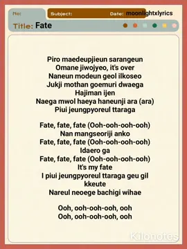 fate by enhypen lyrics #fyp #enhypen #fate #lyrics 