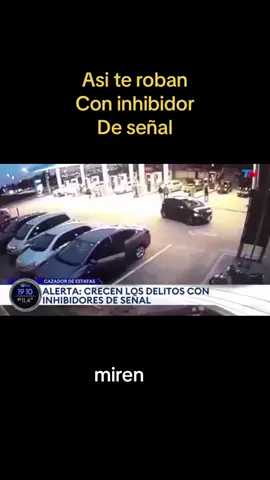 Asi te roban con inhibidor de señal. Si tu auto no cierra no dudes de el y vete del lugar ya que seguro te pasara esto #estafa #seguridad