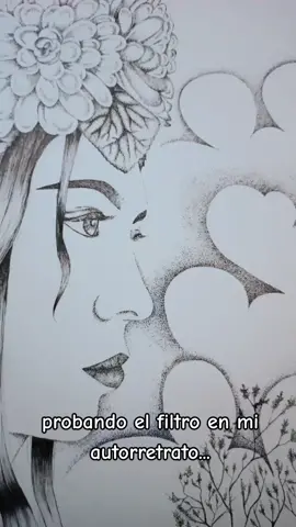 lo amé!! #probandofiltros  #retrato #dibujo #ai 