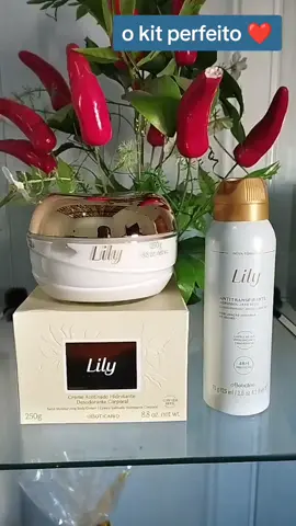 Hidratante e antitranspirante LILY 💜