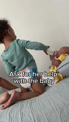 The little things mean so much to her she just wants to be with her mom most days. Having a new sibling is a huge life change, i’d be lying if I said babies don’t require a ton of attention. While im super grateful she has a awesome hands on dad, I couldnt help but feel like I wasnt showing her enough attention. I had to brainstorm and challenge my mom guilt with positive solutions that would work for everyone.  #fyp #foryoupage #motherdaughter #toddlersoftiktok #todlermom #toddertok #twounderthree #momtips #parenting #firsttimemom #firstborn #girlmom #toddlerhairstyles 