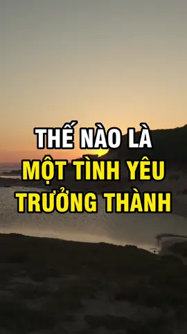 Thế nào là một tình yêu trưởng thành             #baihoccuocsong #LearnOnTikTok #Xuhuong #HappyMindBooks #tinhyeudep #tinhyeudoilua 