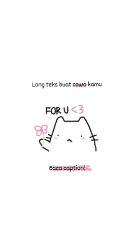 bagian 7| sayangkuu, aku cuma mau bilang makasi banyak sm kamu, tpi sebelumnya aku mau minta maaf kalo sama aku banyak sedihnya, maaf juga kalo aku selalu bikin kamu ngerasa cape selama kamu ngejalanin hubungan sama aku karna harus ngadepin sikap aku yg kadang kaya anak kecil yang mau nya di mengerti terus. aku bersyukur karna udah di pertemukan sama orang kaya kamu. jujur aja, semenjak kamu hadir, kamu pasti selalu bawa bahagia buat aku. pokoknya kesedihan ku pasti nya hilang kalo sama kamu. terimakasih ya karna kamu udah rela berbagi kebahagiaan kamu buat aku selama setahun ini, aku ga nyangka hubungan kita masi bertahan sampai sekarang. terimakasi karna udah mau bagiin waktu kamu buat dengerin cerita aku, rela ngeluarin tenaga kamu buat ribut sama aku hahaha, ribut sama kamu tuh bikin mood ku nambah tau. oh iya dan satu lagi makasi karna perasaan kamu yang sampai sekarang masi tulus buat selalu sayangin aku sepenuh hati kamu. aku bersyukur karna di pertemukan sama cowo sehebat dan sesabar kamu. stay terus sama kamu ya? pokoknya apapun masalah yang bakal terjadi di hubungan kita nanti, aku selalu berharap kalo kita bisa melewati semua itu bersama-sama. #foryouuu#fypppppp#💌💌💌❤️❤️ 