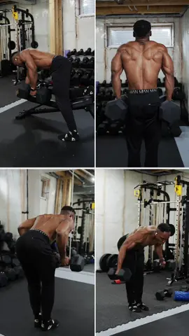 Let’s work on those BACK muscles! (Dumbbells Only) . ⚒️ Single Arm Rows ⚒️ Standing Side Shrugs ⚒️ Reverse Leaning Back Rows ⚒️ Leaning Rear Flys Rest: 1-2 Min  . #backworkout #pullworkout #backday #upperback #traps #trapworkout #homeworkout #reardeltfly #homegym #pullday #strengthtraining #workout #midasmvmt #Fitness #strength #motivation #dedication #training #workoutroutine 