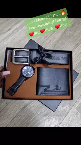 Looking for Fathers day Gift? We got you! 3 in  1 men's gift pack Consists of: ▪Belt ▪Wallet ▪Watch Shop location: 🔷Tom Mboya Street Opposite Bestlady/Eastmatt( fire station) at Zuri bus stage Family Trade Centre building The entrance is between a shoe shop with phones & Perfume shop  2nd floor F64 Contact 0707070600 #fathersdaygiftkenya #trending #gifts #mensgiftideas #giftsformen #fathersdaygift  #giftideasforhim #giftsforhim #giftsurprise 