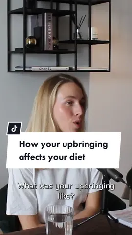 Have you ever thought that the food you ate growing up affects the diet you have now? #podcastclips #podcast #episode #nutrition 