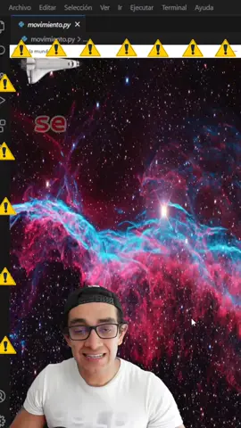 Agregando límites de movimiento a nuestro videojuego python hecho con pygame.  #python #pygame #programacion #aprendepython 