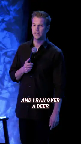 A roadkill incident. #standupcomedy 