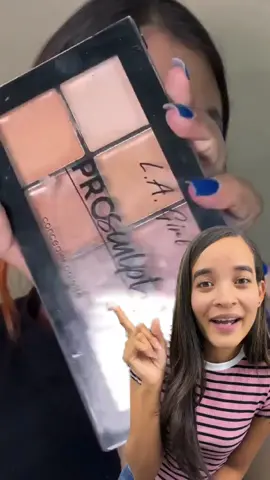 Miren que hermoso resultado logrado con la paleta de contorno L.A Girl. 