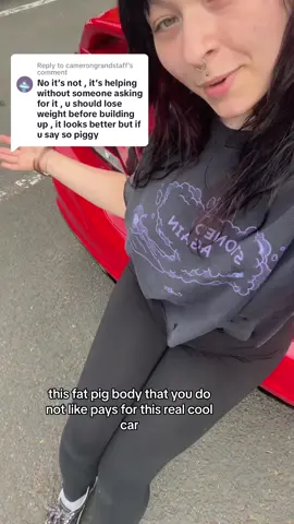 Replying to @camerongrandstaff babies dont know how to drive manual and you sure sound like one :) #fyp #hondacivic #bodypositivity #goth #9thgencivic #midsize #altgf 