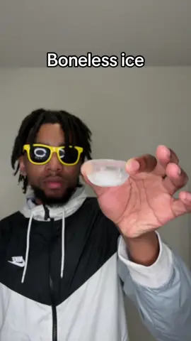Boneless ice 🧊 Get with me 👨🏾‍🍳 #humor #fyp #comedy #cooking 