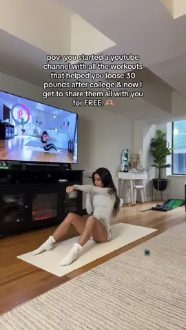 new youtube workouts every week. 🫶🏼 