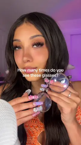 How many times do you see these glasses? #adhdtiktok #asmr #adhdtest #focustest #fyp 