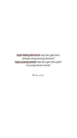 ga boleh pulang sendiri ya #kalaselesa #foryou 