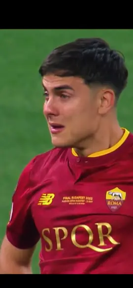 Le lacrime di Dybala🥹❤️💛 #asroma 
