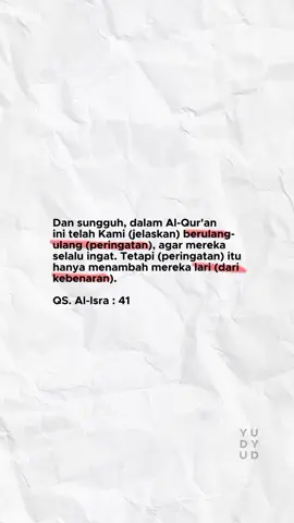 #fyp #islamicquotes #quotesislam #alisra #alquran #peringatan #reminder #reminderislamic #selfreminder #4u #fouryourpage #hijrahyuk 
