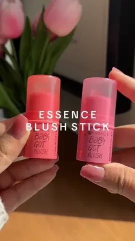 A little swatch of these 2 Baby Got Blush by Essence 😍 they are so pigmented & creamy! #essenceblush #essencecosmetics #essenceswatch #fyp #makeupforyou #aestheticvideos 