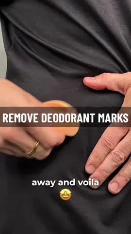 Do this and stop deodorant stains from ruining your outfits 🙅🏻‍♂️ Linking the sponge in my bio #deodorant #deodoranthacks #deodorantviral #stylehacks #fashionhacks