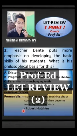 # 1 POINT COUNTS for #letreview2023 #profed  #letprofed #gened #letreview  #letreviewdrills  #viraltiktok  #letnewcurriculum #trending #letreviewer2023 