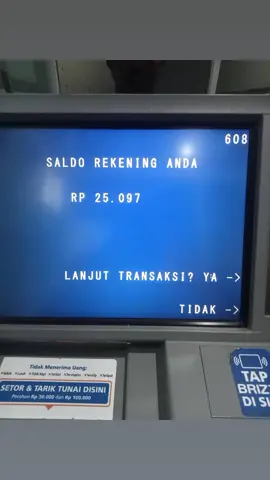 sedih liat saldo ATM 😭😂😂