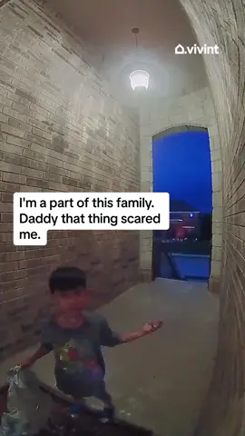 Sorry kid, just doing our job. 🤐 #caughtoncamera #doorbellcam #camerarecording #vivint #securitycamera #package #caughtonvideo 