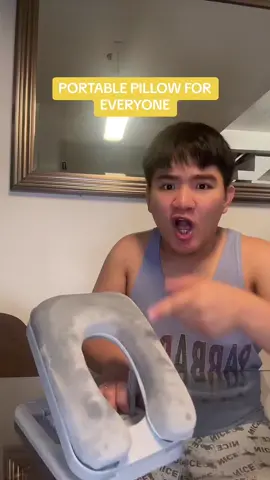 PORTABLE PILLOW WITH FAN GUYS ! nako ako na bibili neto jumare! 😂 #fortouyoupage #jomaryee #funnytiktok #trending #batangquiapo 