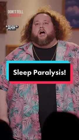“Sleep Paralysis” 🎤: @Jc Currais | #donttellcomedy #jccurrais #standup #comedy #fyp #jokes #sleepparalysis #sleepparalysisdemon 