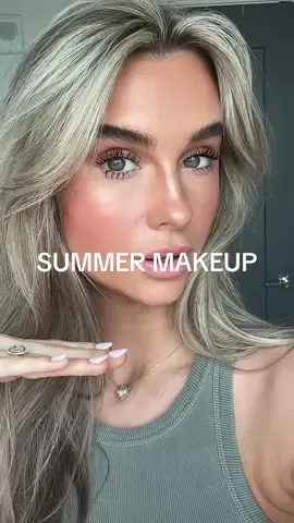 easy summer makeup routine is here 🫶 #summermakeup #easymakeup 