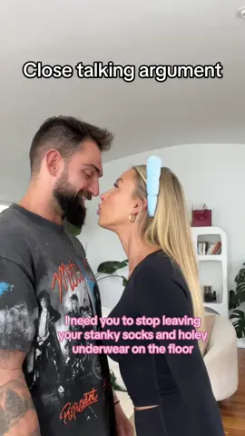 Things got heated haha 🤣 ic @Fullmhouse 🫶🏼 #couplestiktok #relateable #marriedlife #couplecomedy 