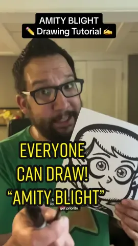 Everyone Can Draw! - AMITY BLIGHT ✍️ Like, Follow & Share for more daily drawing tutorials! 😀✏️ #amityblight #theowlhouse #drawing #sharpie #characterdrawing #DIY #amity #owlhouse #amityowlhouse #toh #amityblighttheowlhouse #fundrawing #sharpiedrawing #matdoughty #rugormat #staycrafty