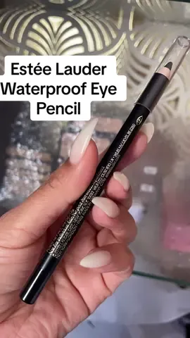 Estee Lauder Waterproof Eye Pencil #eyepencil #smudgeliners #smudgeproof #blackeyeliner #blackeyepencil #pencilliner #esteelauder #wyemakeup #esteelaudermantra #eyemakeup #makeupartistcheck #nepalimakeupartist 