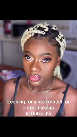 Leave a comment if you are interested #makeup #model #dubaijvc #free 