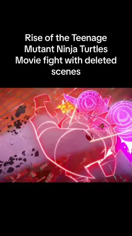 Rise of the Teenage Mutant Ninja Turtles Movie fight with deleted scenes #rottmnt #tmnt #edit 