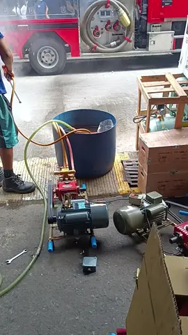 Kawasaki pressure washer  w/1.5hp single phase copper.. #fyp 